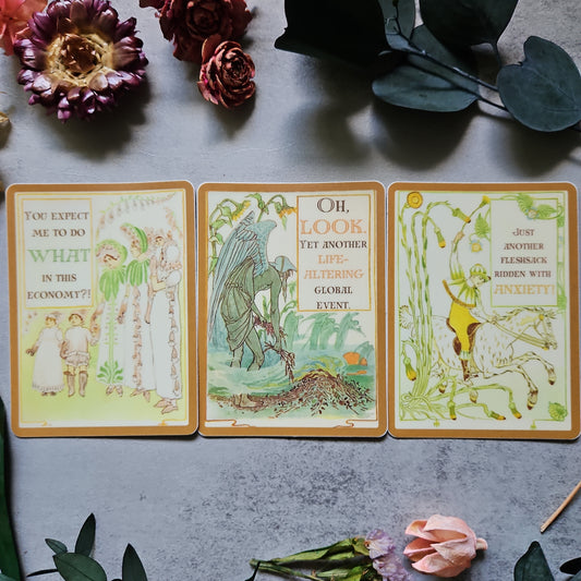 "Everything Is Fine" Hot Tea Sticker Pack