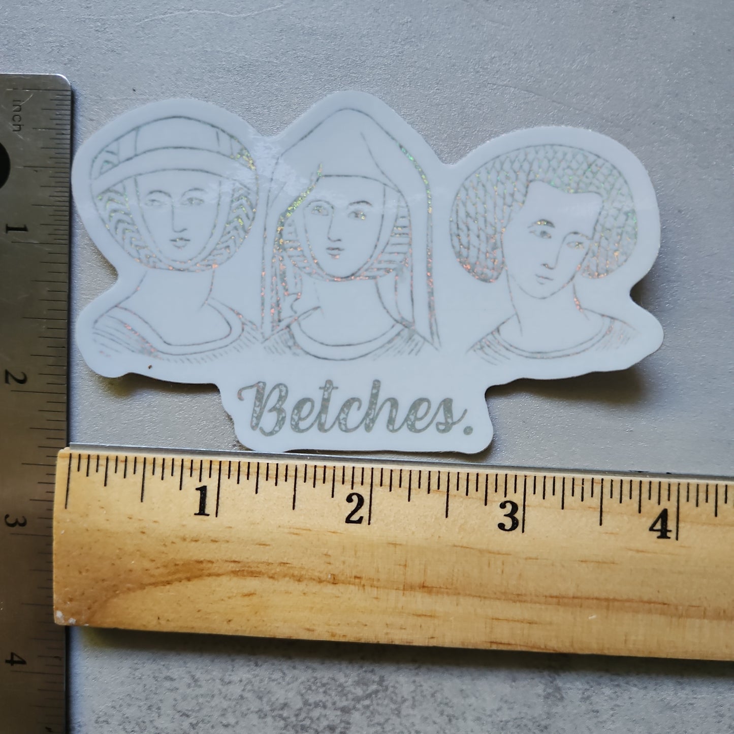 "Hot Gurls" Sparkling Sticker Pack