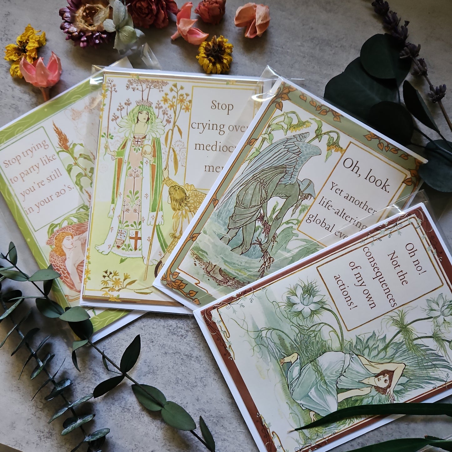 "Spill the Tea" Greeting Card Set