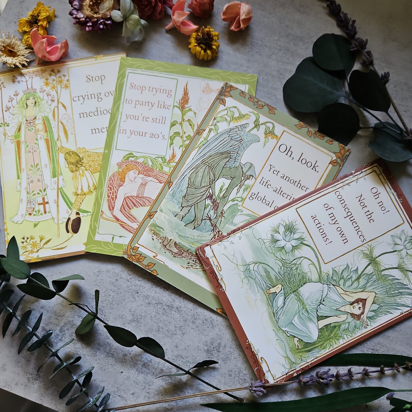 "Spill the Tea" Greeting Card Set