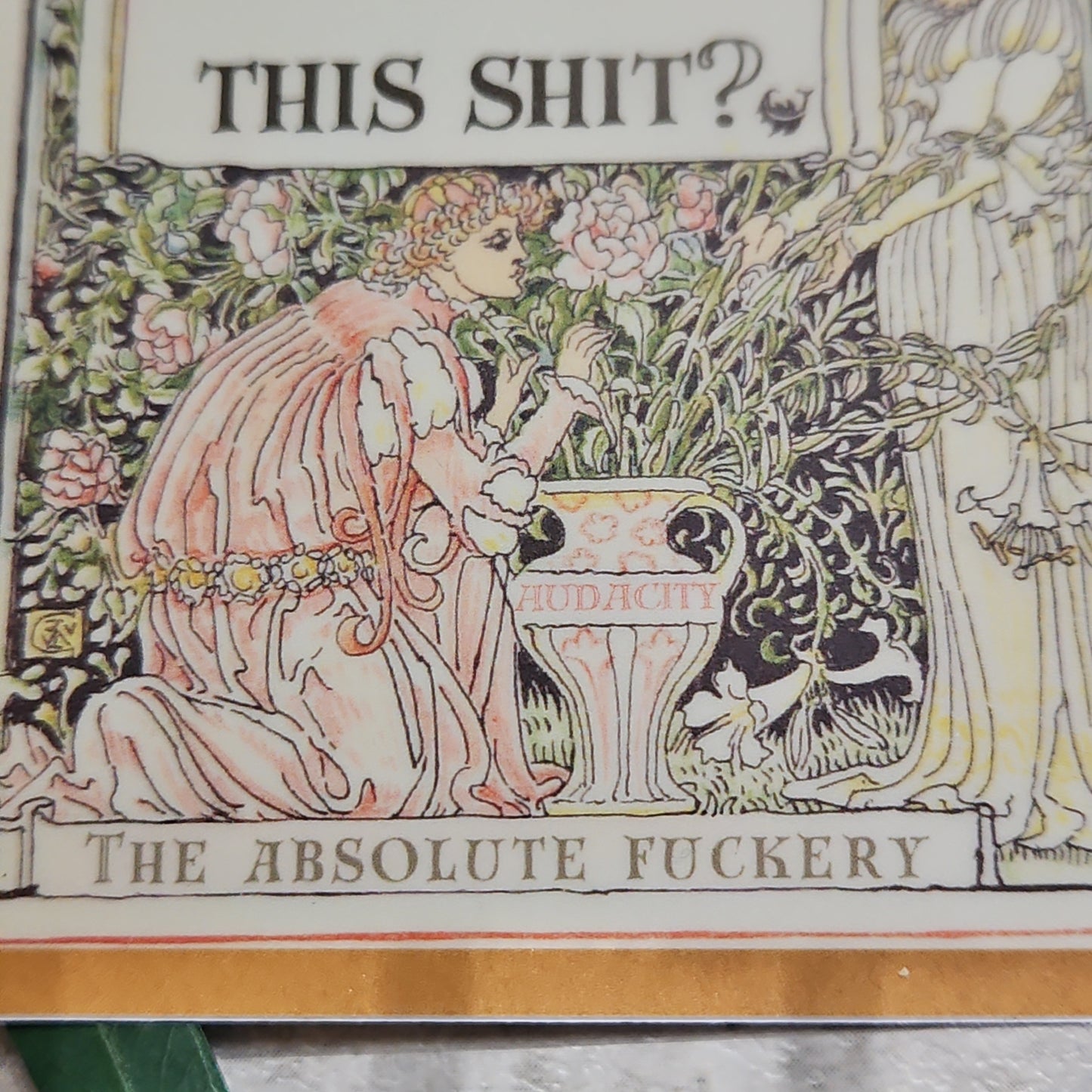 "What the FUCK is this shit?" Sticker