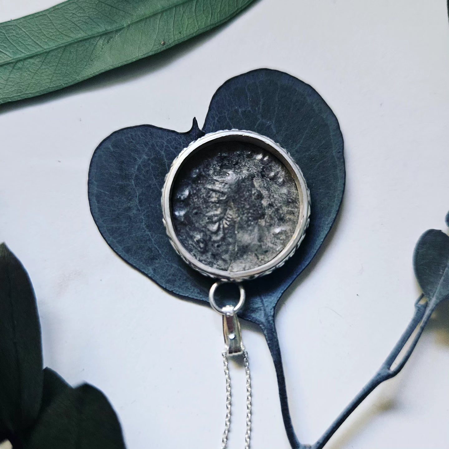 "When in Rome": Real Ancient Coin Necklace (Gallienus/Virtus)