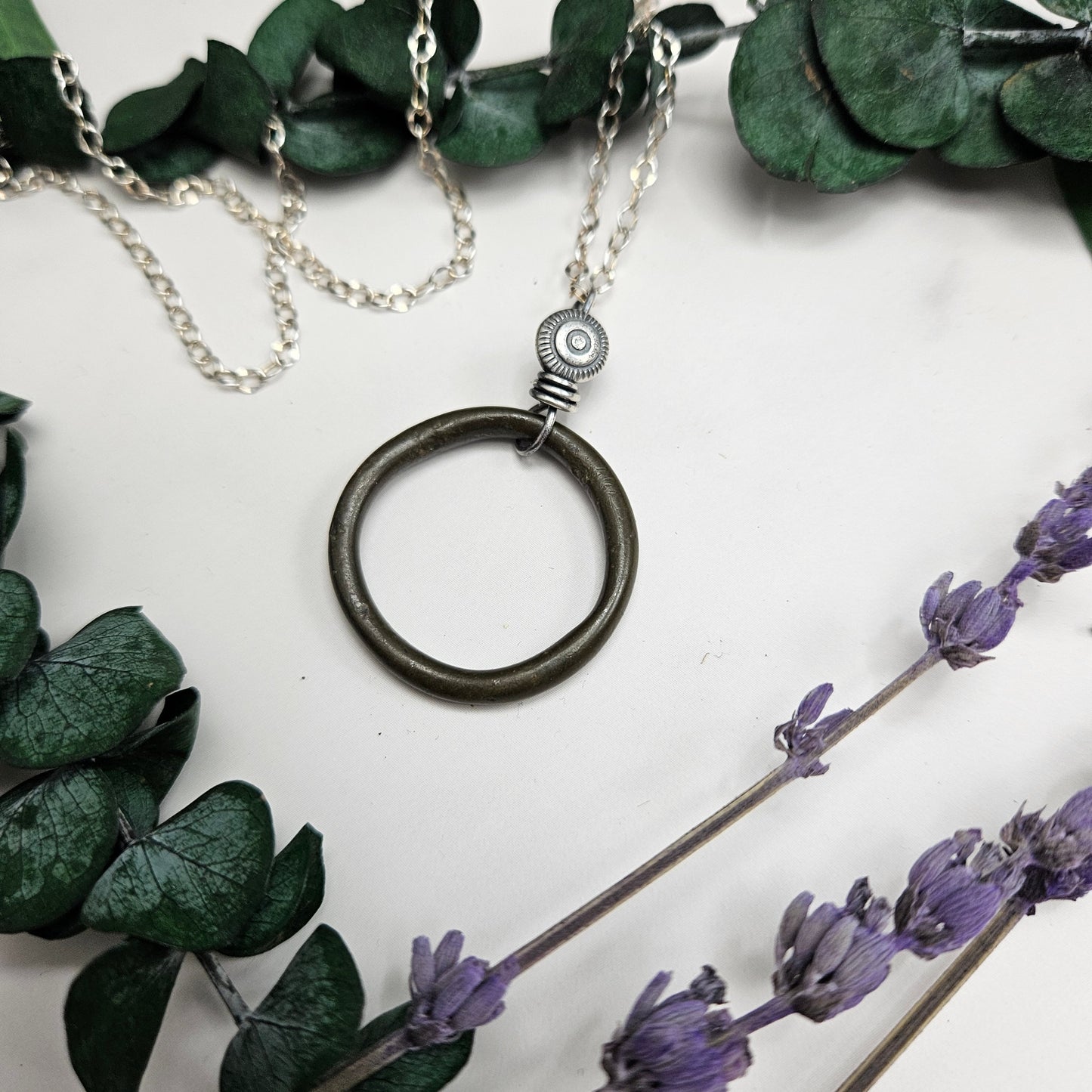 Celtic Bronze Ring (Proto Money) Necklaces