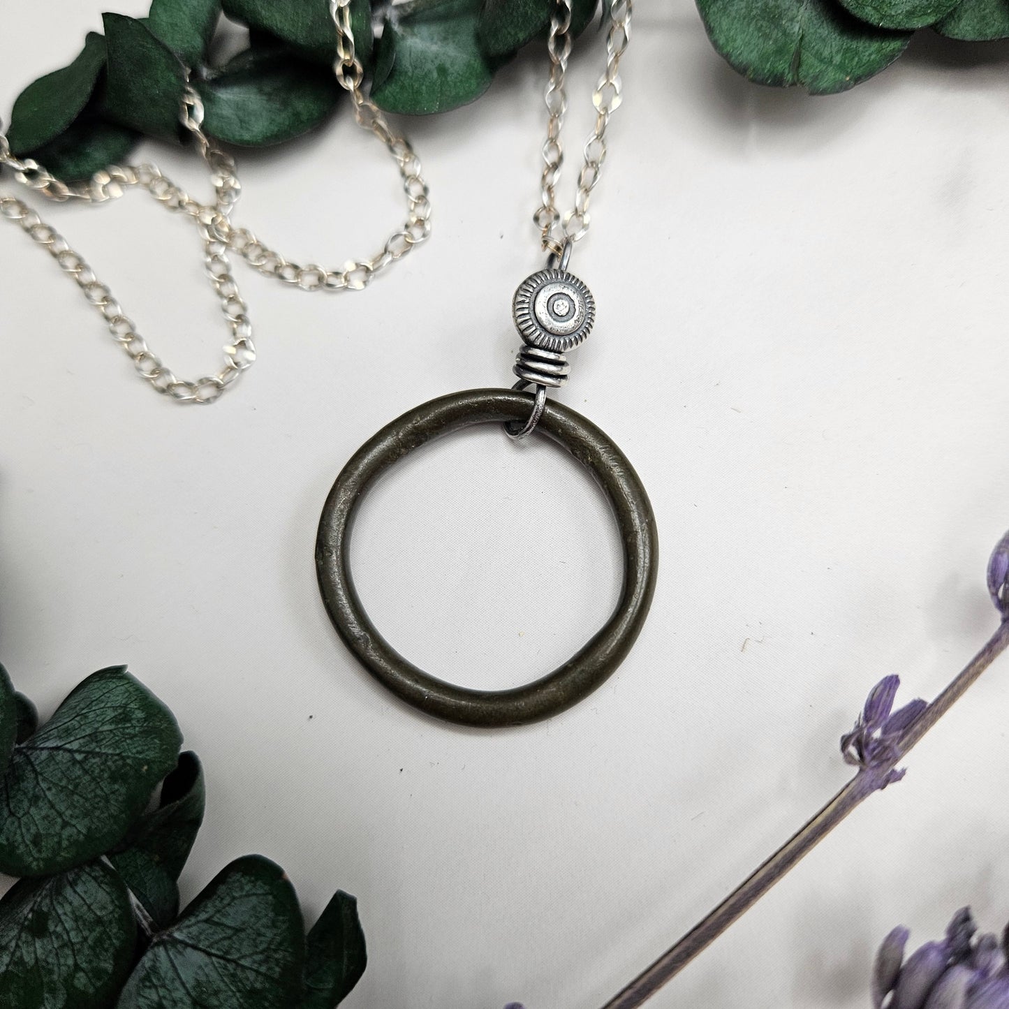 Celtic Bronze Ring (Proto Money) Necklaces