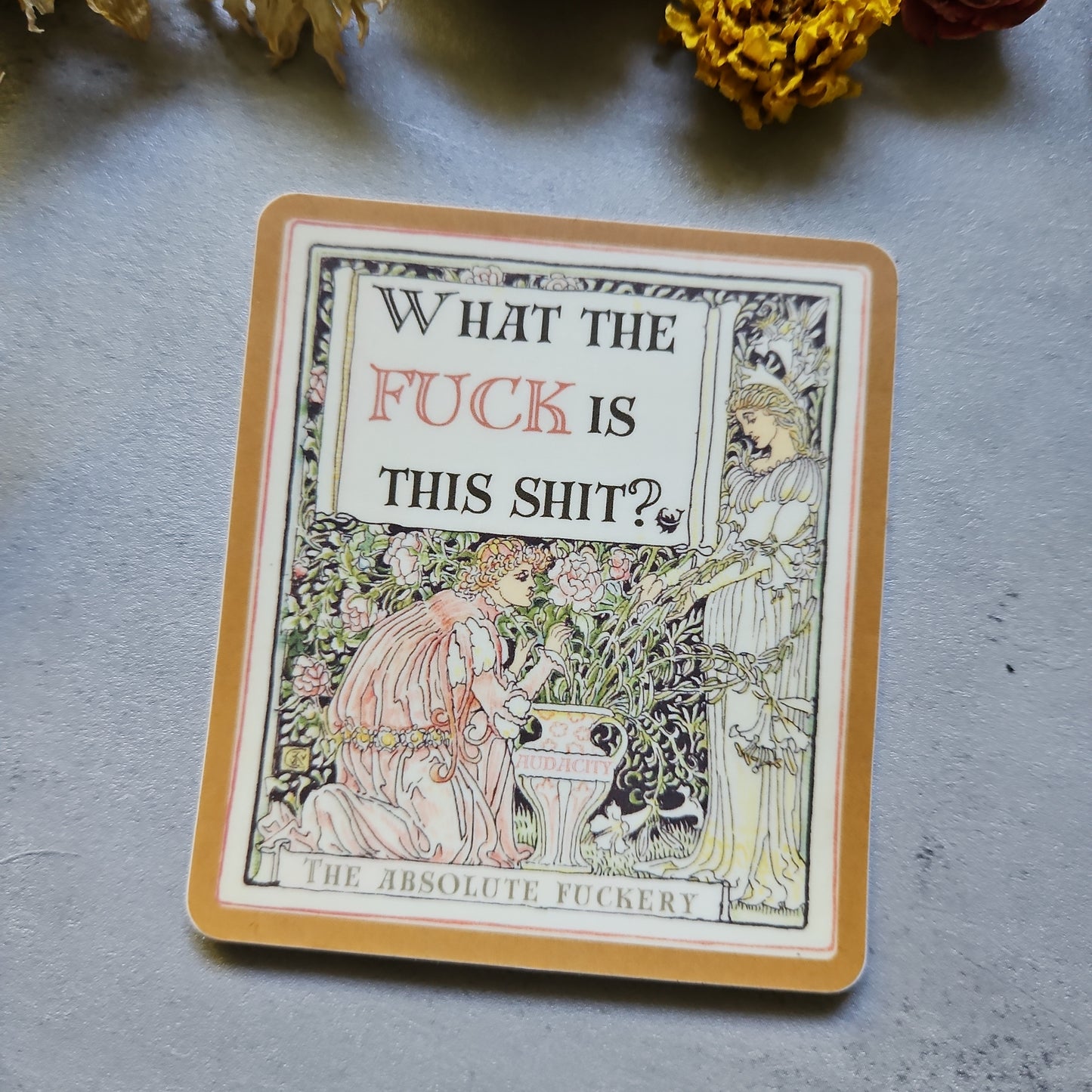 "All The Fucks" Hot Tea Sticker Pack