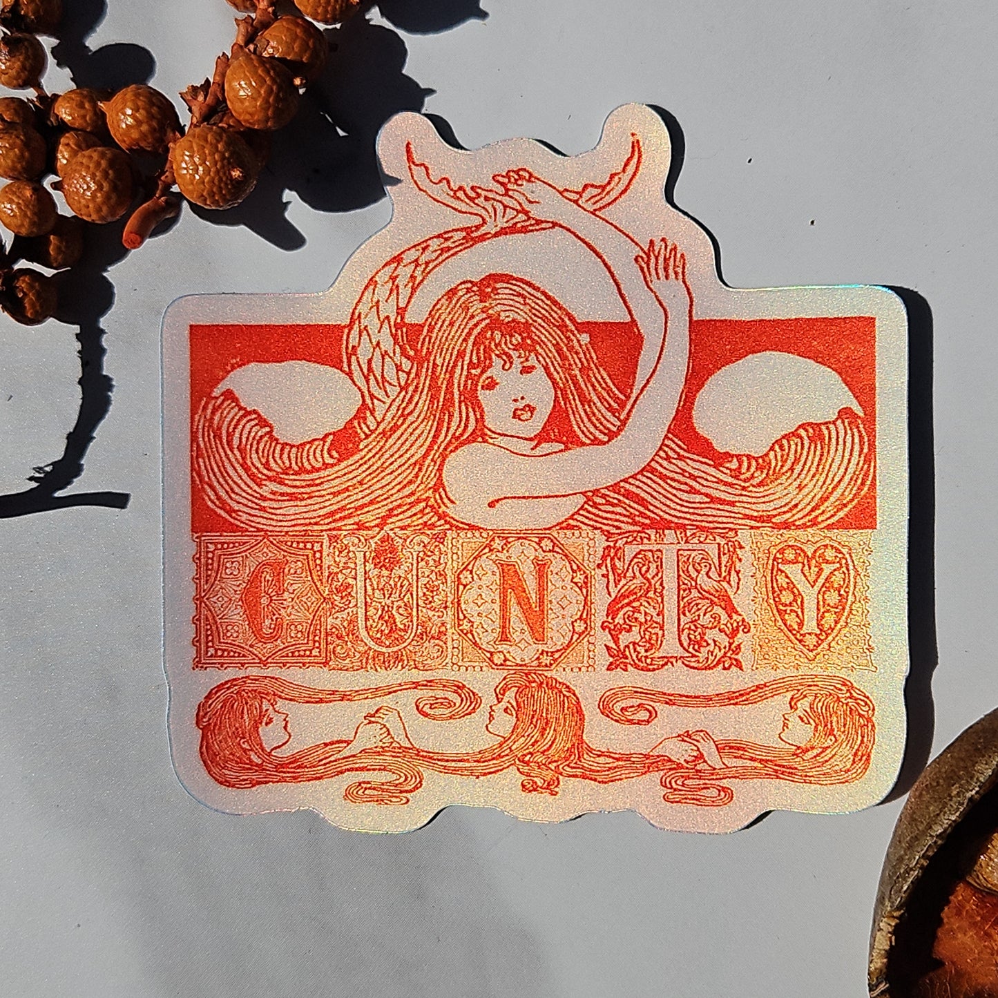 "Cunty" Sticker