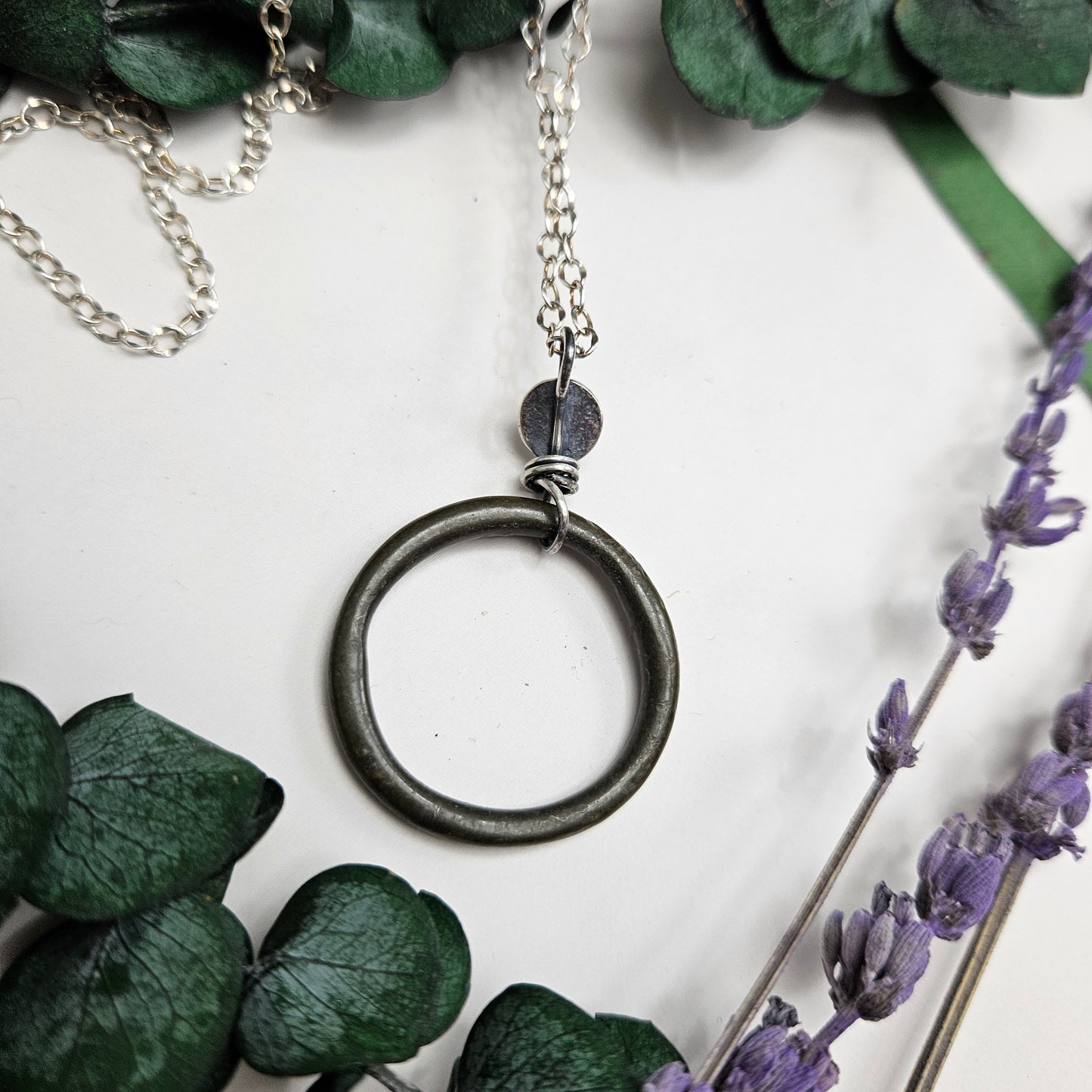 Celtic Bronze Ring (Proto Money) Necklaces
