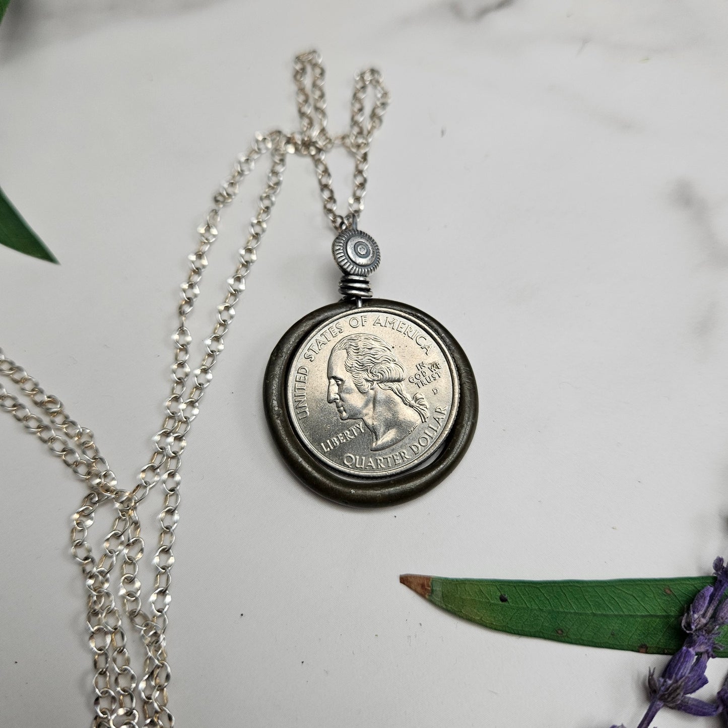 Celtic Bronze Ring (Proto Money) Necklaces