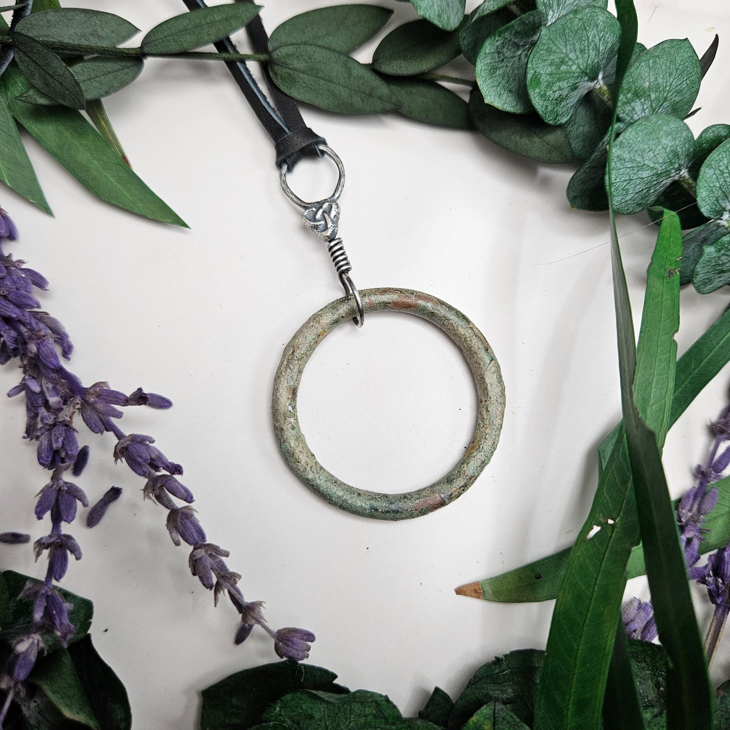 Celtic Bronze Ring (Proto Money) Necklaces