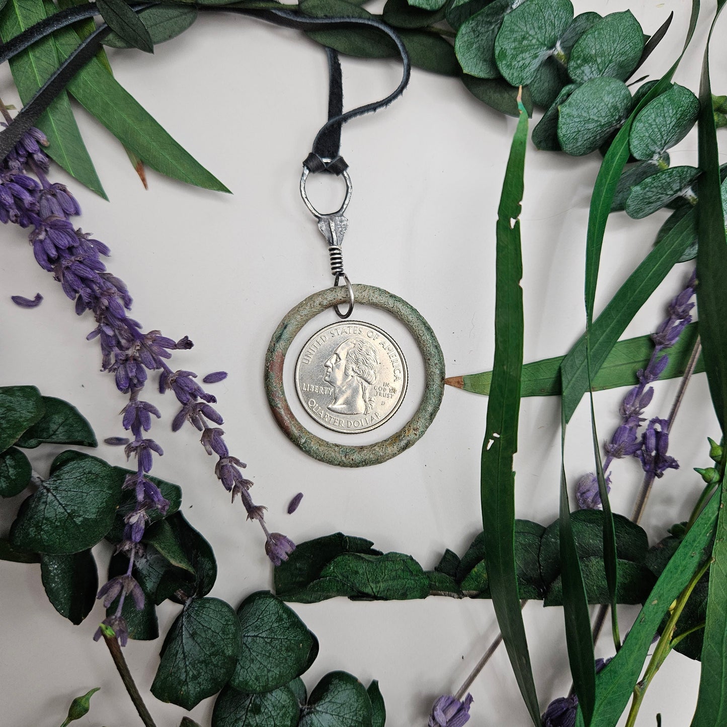 Celtic Bronze Ring (Proto Money) Necklaces