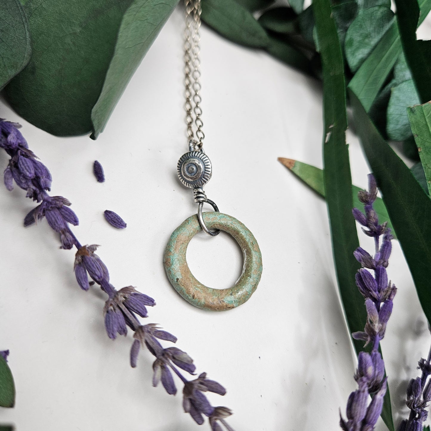 Celtic Bronze Ring (Proto Money) Necklaces