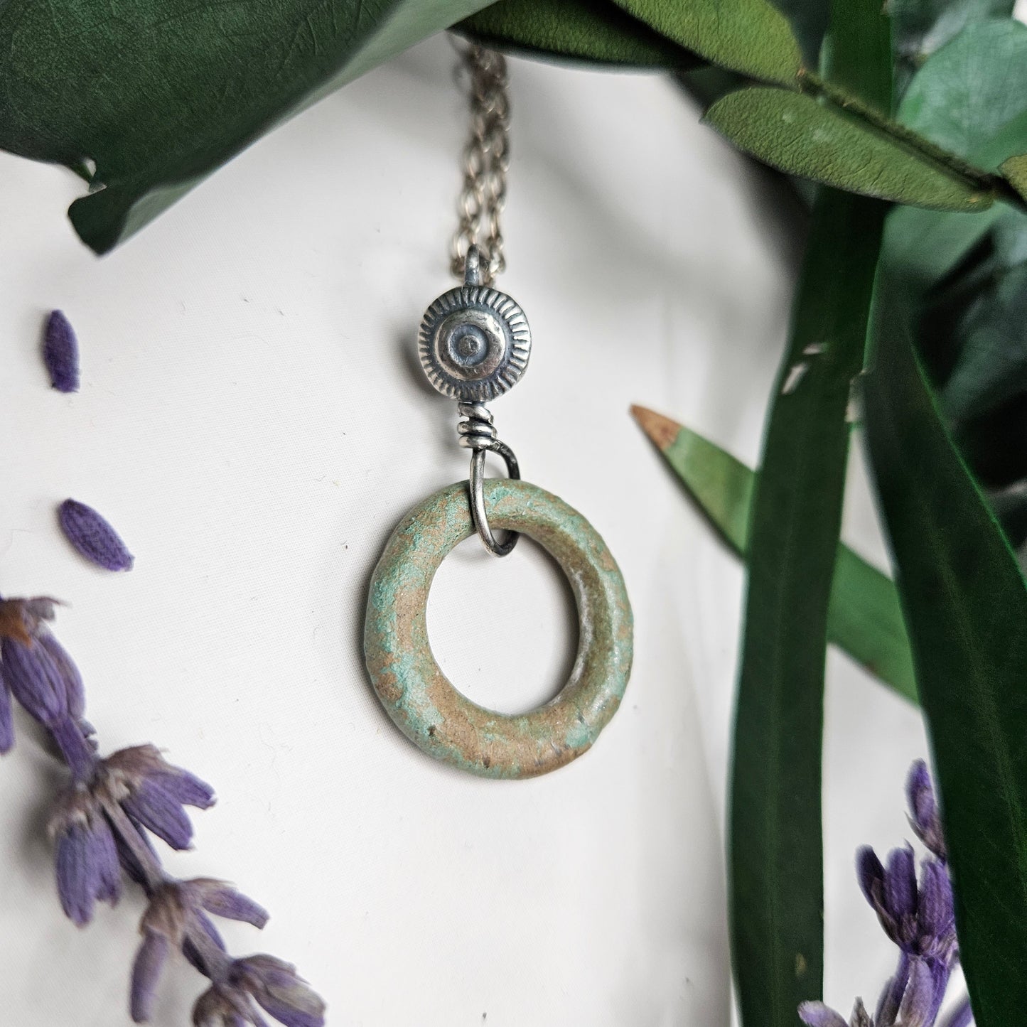 Celtic Bronze Ring (Proto Money) Necklaces